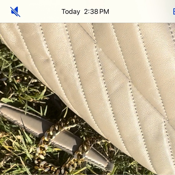 AUTHENTIC TORY BURCH | KIRA CHEVRON CONVERTIBLE SHOULDER BAG - Picture 14 of 16